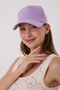 Women's Solid Color Baseball Hat Adjustable Sports Casual Cap Summer Sun Protection Hat - 6