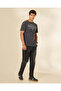 Men Charcoal Graphic T-Shirt - 5
