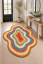 Non-Slip Base Machine Washable Chenille Woven Rug - 2