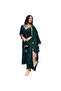 Green Silk Blend Unstitched Suit Set with Woven Dupatta - TRT1218 | Green-Size:XL-42-Inches - 4
