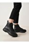 26K310-13 Women's Genuine Leather Rubber Tie Zipper Short Sports Boots - 2