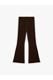 Standard Waist Slim Fit Wide Spanish Leg Pants - 5