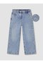 Trendlucky Wideleg Stone Embellished Girls' Jean Pants with a Difference - 3