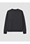 Anthracite Soft Touch Oversize Women's Sweatshirt - 3