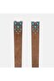 Women's Mink Ethnic Buckle Stone Suede Belt - 2