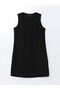 Original Oval Neck A-Line Dress - 5