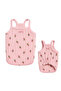 Baby Rose Flexible Combed Cotton Undershirt for Small Breed Dogs