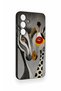 Samsung S24Fe Compatible Zebra and Giraffe Patterned Silicone Case - 3