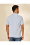 Men Blue Basic Polo Shirt - 3