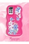 Redmi Note 11 Pro 4g Compatible Case Camera Protector Red Silicone Couple Phone Case Floral Pattern - 2