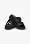 Getaway Platform H-Strap Black Slippers 209409-001 - 2