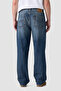 578 Baggy Varnished Tarnish Med Indigo Men's Jeans - 3