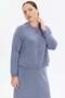 Minimalist Detailed Skirt and Jacket Set - 5