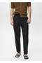 %100 keten regular fit pantolon