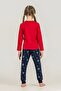 Mother-Daughter Matching Long Sleeve Cotton Pajama Set - 4