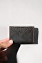 Genuine Leather Card Holder with Shawl Pattern, Minimal Size, Men's and Women's Card Holder - 4