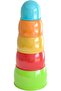 Baby Stacking Cups Set with 5 Pieces Colorful Nesting Bowls Educational Toy for Kids Learning