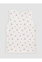 Original Printed Girls' Ribbed Undershirt 2-Pack - 4