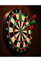 Quality Wooden 15 Inch Dart Board Easy to Assemble 4 Arrows