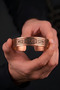 Men's Copper Bracelet Handmade with Atatürk Motif Adjustable Men's Copper Bracelet - 4