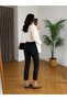 Julia Milano Boyfriend Casual Comfortable Wear Black Mom Comfort New Season Women's Denim Trousers (2026) - 3