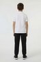 Black Boys' Elastic Waist Zippered Pocket School Sweatpants 24731 - 3