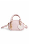 Heart Charmlı Shoulder Bag Powder - 3