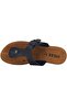 1150 Women's Anatomical Orthopedic Sole Black Color Classic Thin Flip Flops - 2