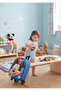 Kindergarten Nursery Children's Luggage Backpack with Wheels - 6