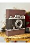 Photo Album 15X21Cm 100 Photo Capacity Colorful Camera Patterned Memory Album