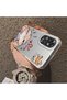 Oppo A60 Compatible Heart-Themed Fox Rabbit Printed Case, Matching Cover for Friends and Couples - 2