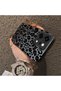 Oppo Reno14 Pro Compatible High-Quality Black Leopard Phone Case, Shockproof Protective Cover - 2