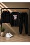 Armikids New Season Unisex 3-Piece Printed Long-Short Sleeve T-Shirt & Jacket Set