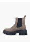 Women Sophia Low Textured Slip-On Ankle Boots