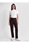 Lcw Grace Women's Pants with Elastic Waistband and Stripe Detail