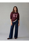 Indigo Wideleg Girl's Jean Pants