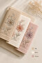 Lavin Flower Embroidered 3-Piece Boxed Face Towel Set 30X50 cm Kitchen Towel - 4