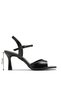 Women's Thin Heeled Matte Leather Ankle Strap Evening Dress Shoes - 2