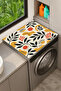 Clothes Dryer Top Organizer Mat Liquid-Proof Cover Botanik Güneş