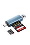 قارئ بطاقات OTG-51 متعدد الوظائف 2 في 1 ومحول نقل بيانات OTG لبطاقات Micro SD / TF - 6