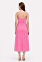 Women's Thin Strap Comfortable Cut Dress - 4