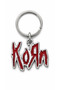 Korn Logo Metal Keychain – Rock Music Themed Keychain with Red Enamel Detail - 3