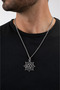 Rammstein Logo Black Silver Color Rock Metal Necklace Gift Accessory