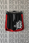 Graffiti Printed Unisex Retro Varsity Sports Training Shorts