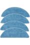 Suitable for Ecovacs N79/N79S/DN620/500, replaceable mop cloths, washable and reusable microfiber mops (8-pack)