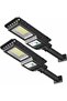 Powerful solar-powered outdoor street lighting, 156 LEDs, 2000 lumens, motion sensor, waterproof solar wall light for garden, fence, and yard