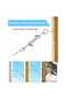 M5 type turnbuckle hook eyelet, 10-piece stainless steel tensioner set, heavy-duty adjustable tensioner - 4