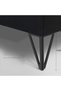 Metal Furniture Legs 15 cm - Set of 4 Black Table Legs for Coffee Tables, TV Tables and Furniture - 2
