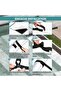 A set of 8 securing straps and clips for pool covers, spare parts for roller blind systems, adjustable to size, 1.80-meter long securing straps. - 3