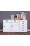 30 Pcs Gold Metal Drawer Label Holders, 60x17mm Library Name Card Frame Nameplate Holders for File Cabinets with Screws - 3